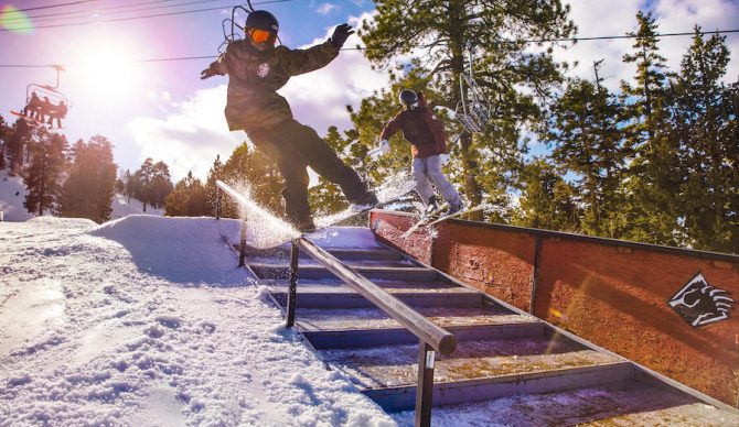 Rails at Bear Mountain Ikon Pass