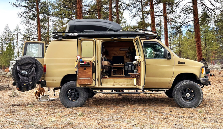 Check Out This DIY 4x4 Van Conversion