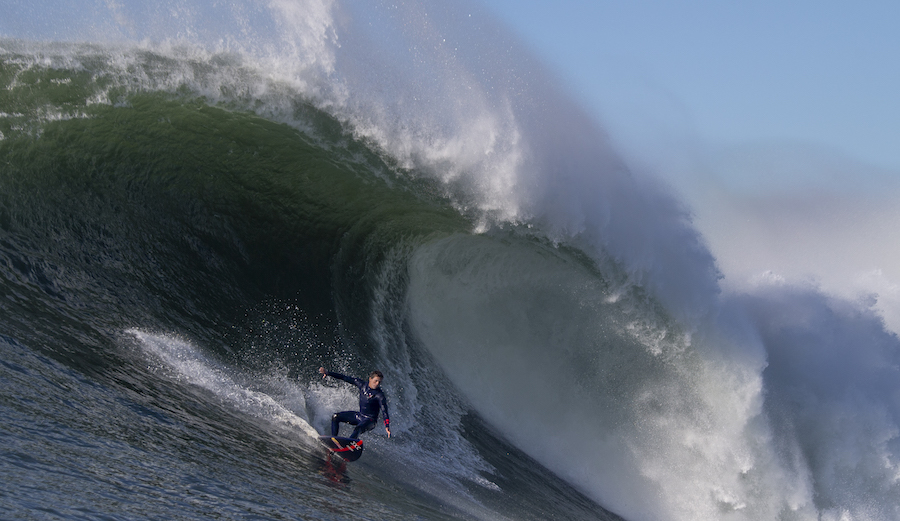Kai Lenny at Mavericks