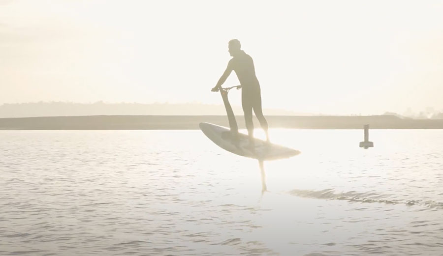 hydroflyer surfing