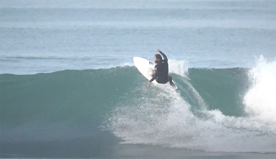 San Clemente local surfer on Mashup