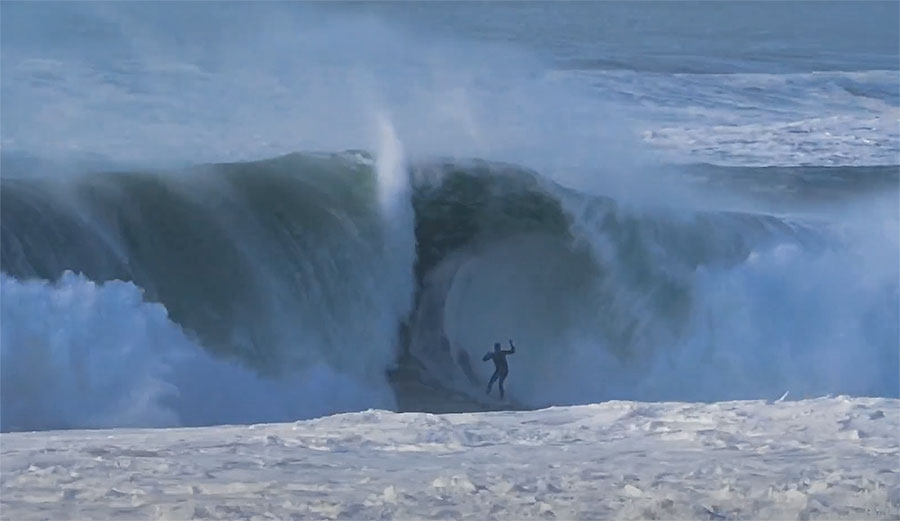 Hossegor surfing