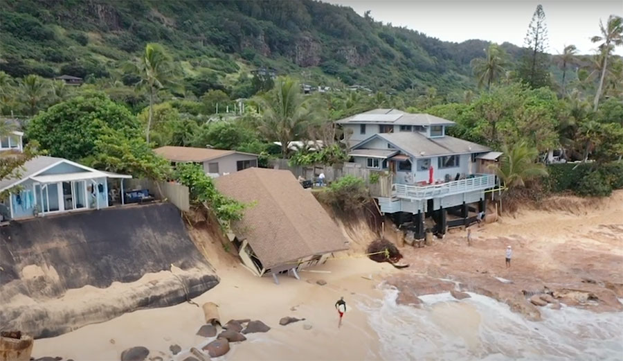 North Shore home collapse at Rocky Point