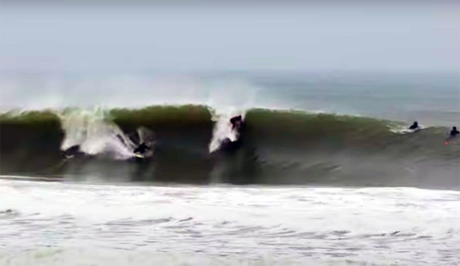 Supertubos, a Barrel, and the Worst Drop-in You've Ever Seen