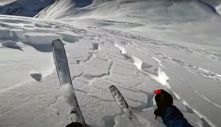 This Is What It Feels Like to Get Caught in an Avalanche and It's Terrifying