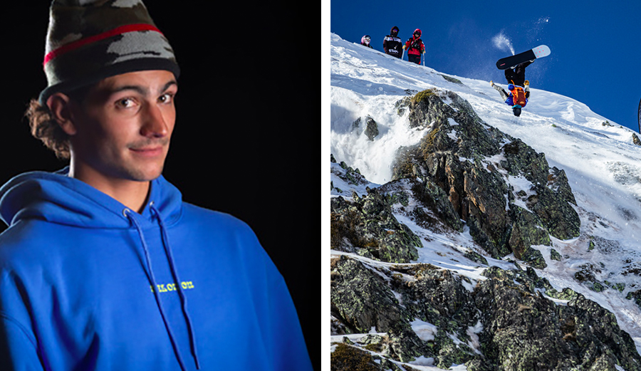 Meet Snowboarder Blake Moller, the 2022 Freeride World Tour Champion
