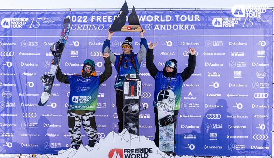 Meet Snowboarder Blake Moller, the 2022 Freeride World Tour Champion