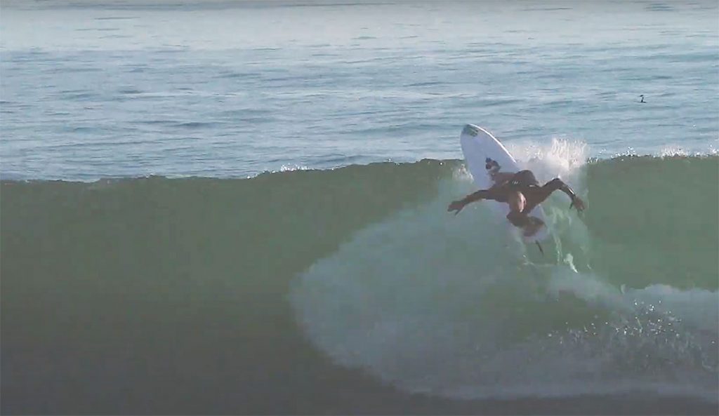 Bobby Martinez surfing Bobby quad