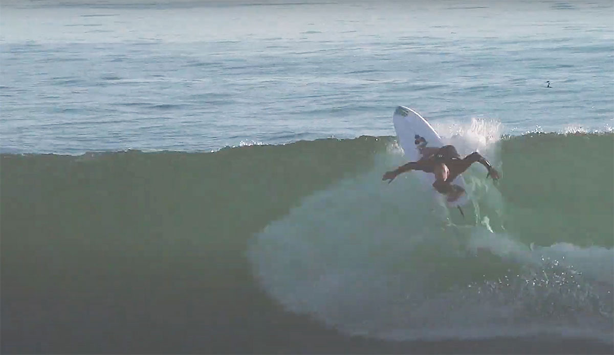 Bobby Martinez surfing Bobby quad