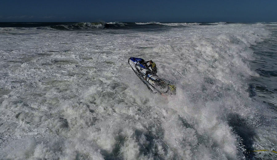 Jumping the jetski Ho Stevie