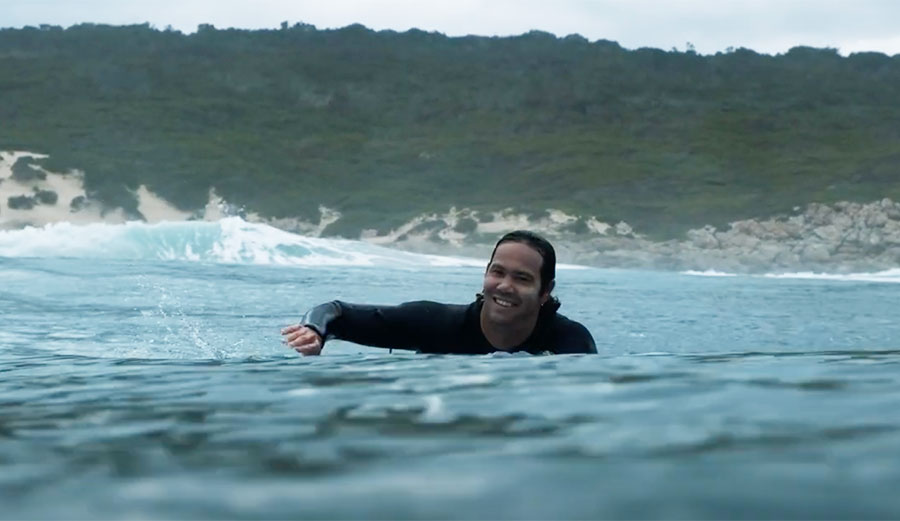 Jordy smith surfing in portugal