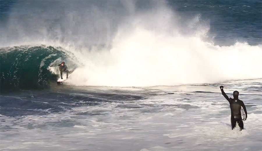 mason ho surfing in scotland