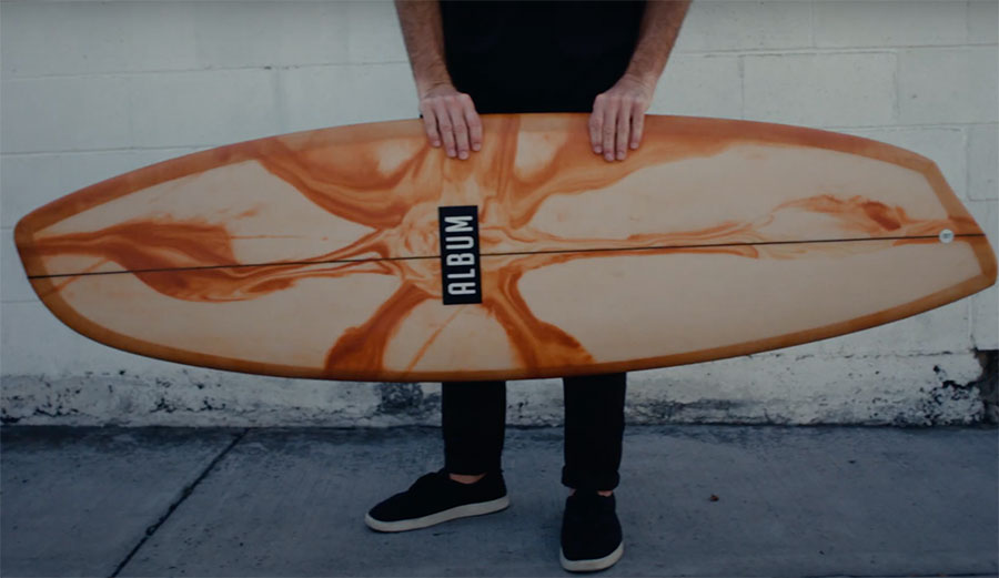 disorder surfboard by Matt Parker