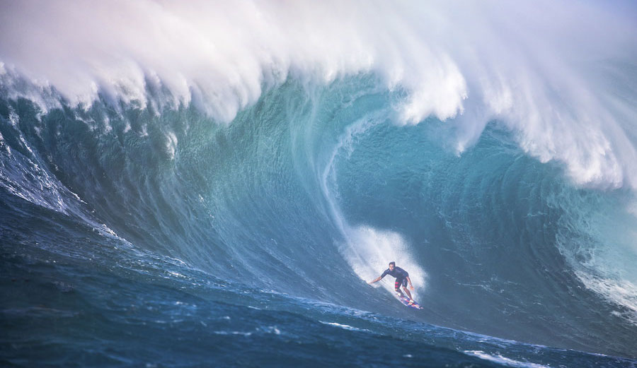 Kai Lenny at Jaws