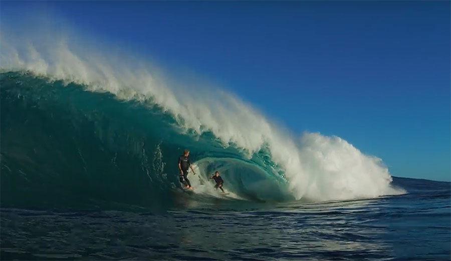 John John florence and jack robinson at the Box
