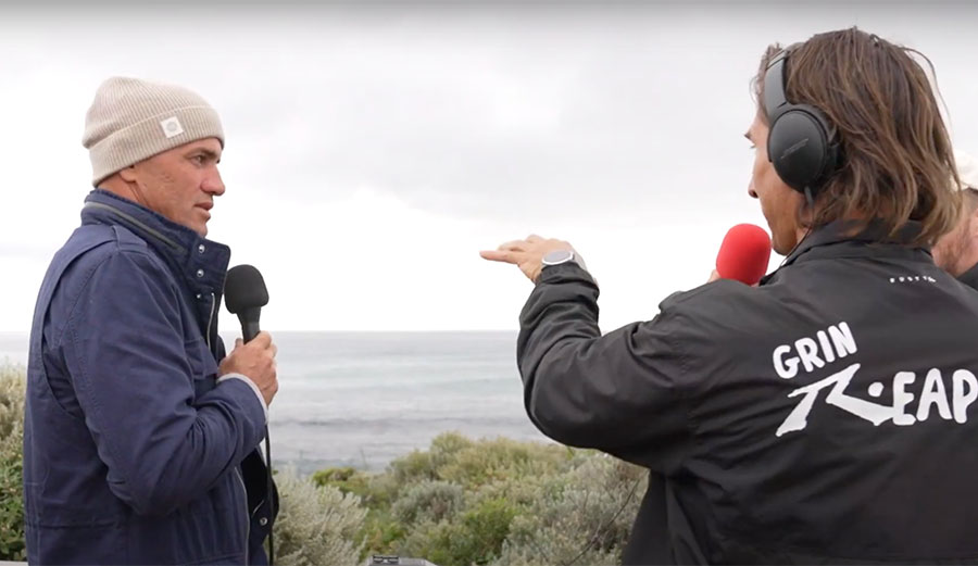 Kelly Slater on Grin Reapers