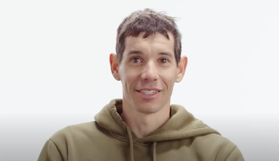 Alex Honnold talks climbing