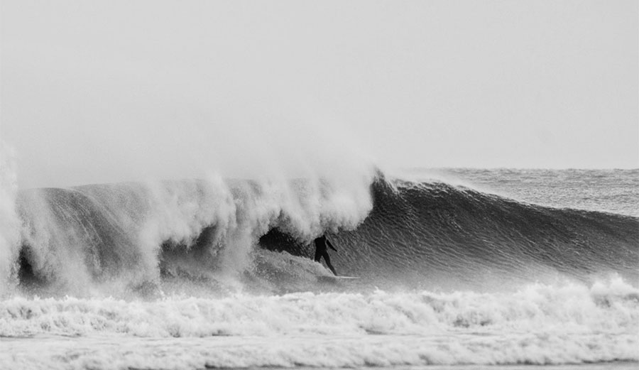 The variety of waves in North Devon is high-density
