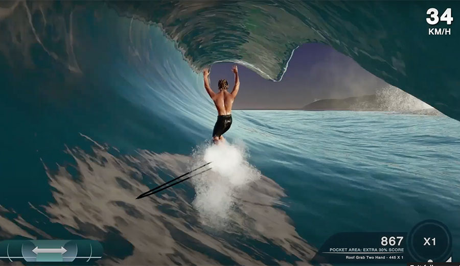 Clay Marzo surfing Barton Lynch Pro Surfing 2022