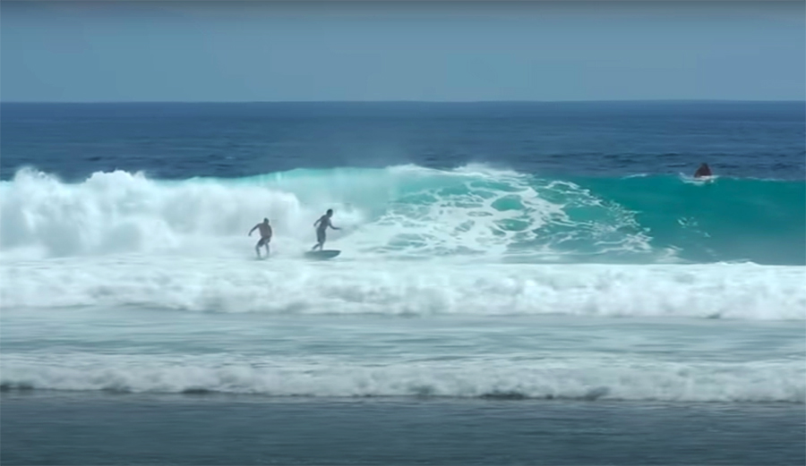 This Is Kelly Slater Getting Dropped in On at Desert Point