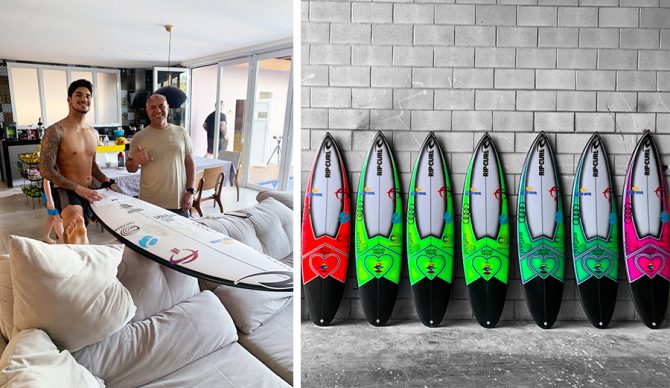 Gabriel Medina’s Shaper Johnny Cabianca on What's Under Gabe's Feet