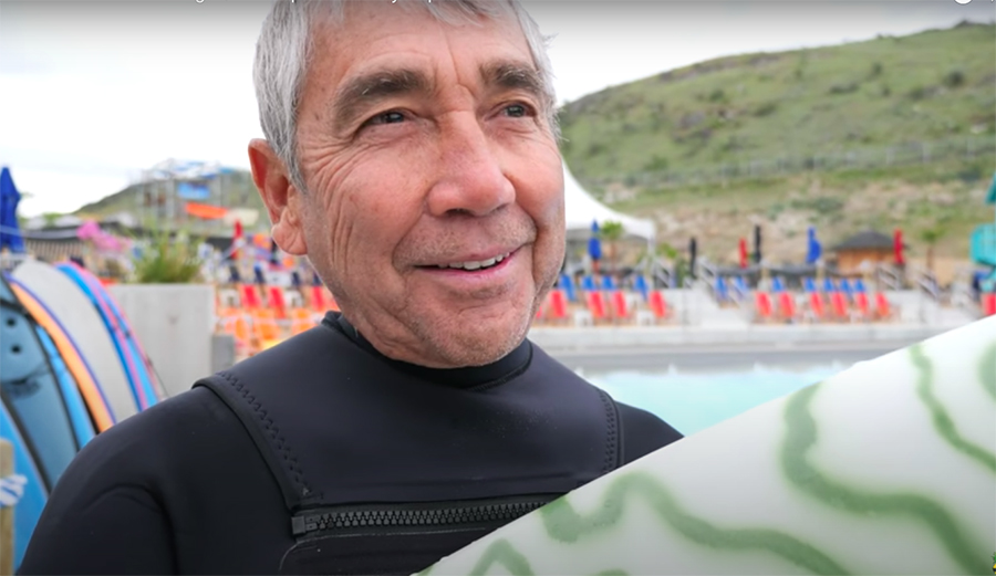 Gerry Lopez, Ben Gravy, and Jamie O'Brien Surf Wave Park in Lake Chelan