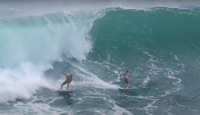 kelly Slater burned at Uluwatu