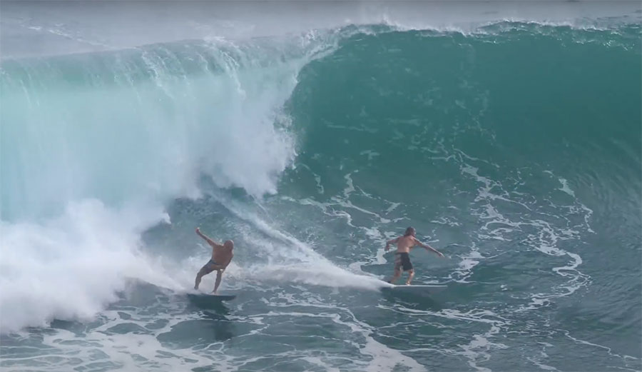 kelly Slater burned at Uluwatu