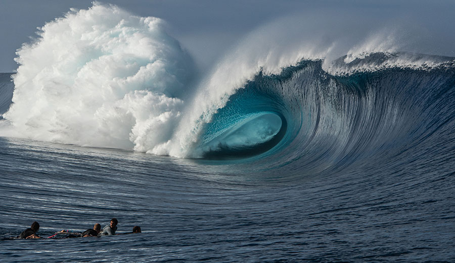 Teahupo'o shot by Owen Beim