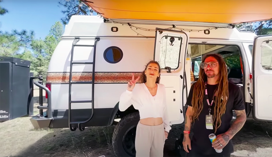 Check Out This Couple's 4x4 Ambulance Van Conversion
