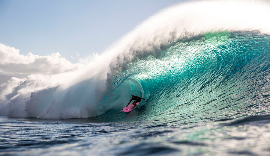 Surf Vlog Icon Jamie O'Brien Is Switching Directions on a foam board