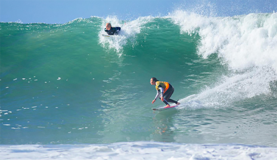 Here's a Look at a Rare Interference Call on Carissa Moore at J-Bay