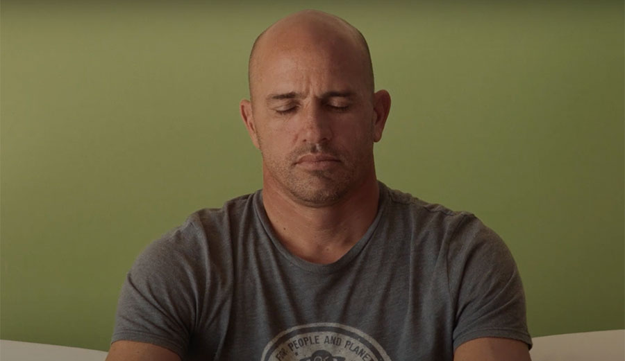 Kelly Slater at J-Bay