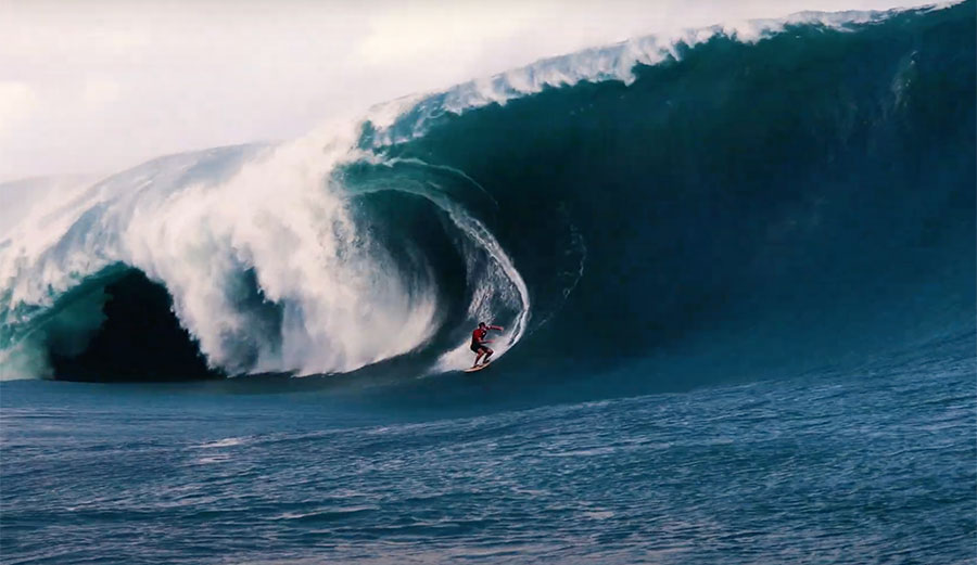 Koa Rothman at Teahupoo