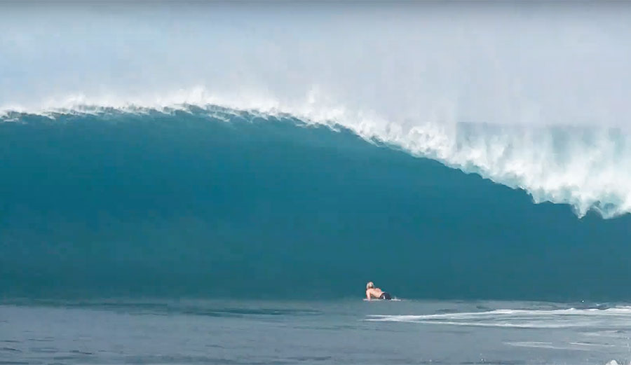 surfing Hollow Trees or Lance's Right