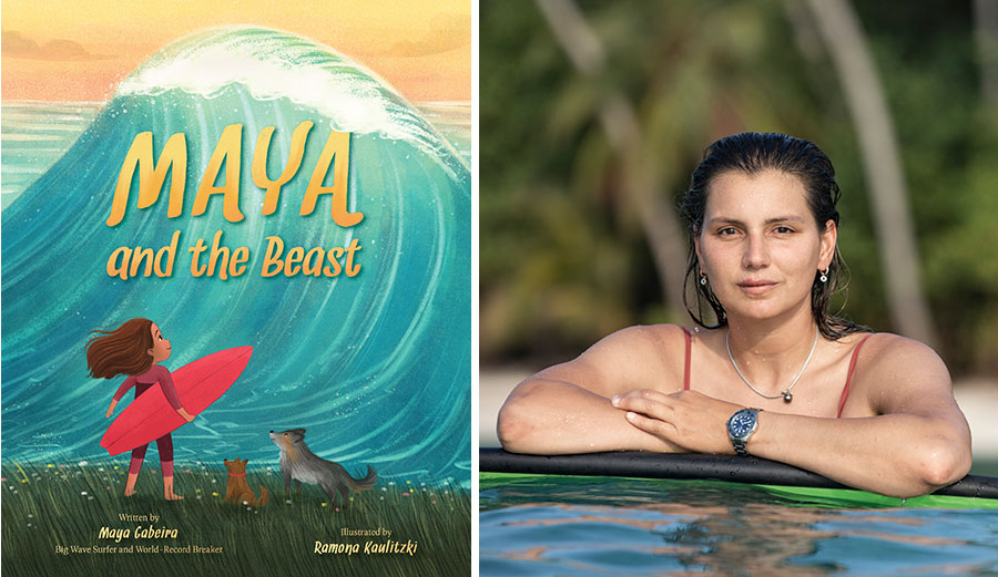 Maya and the Beast by Maya Gabeira
