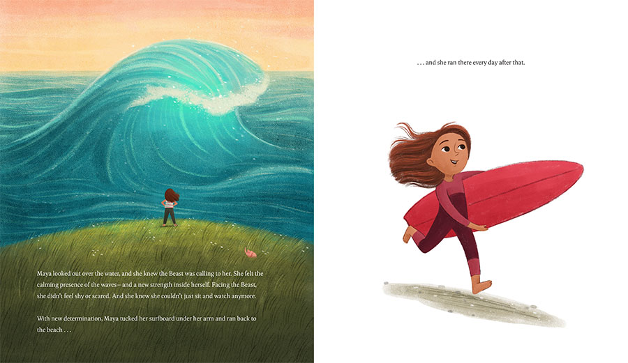 Maya and the Beast by Maya Gabeira