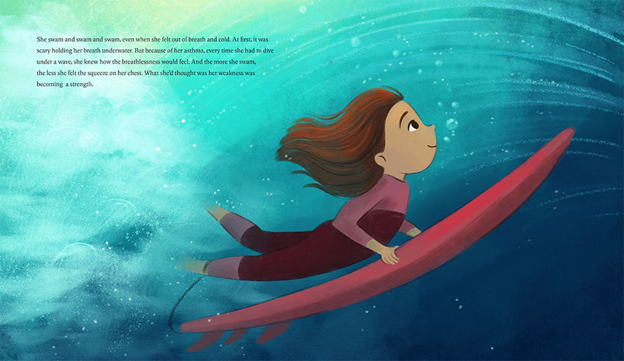Maya and the Beast by Maya Gabeira