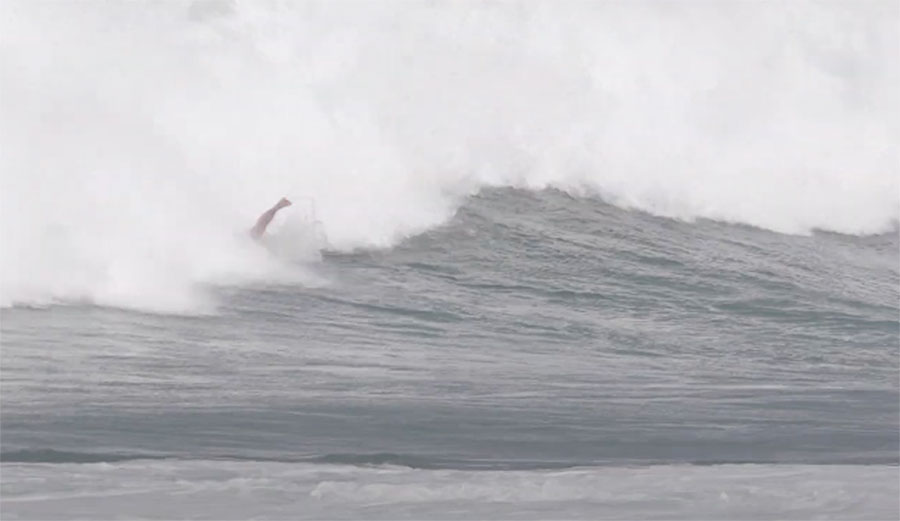 Nathan Florence paddle out