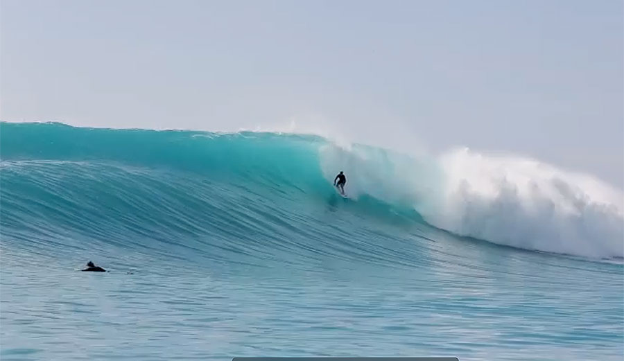 Nathan Florence surfing Mentawais