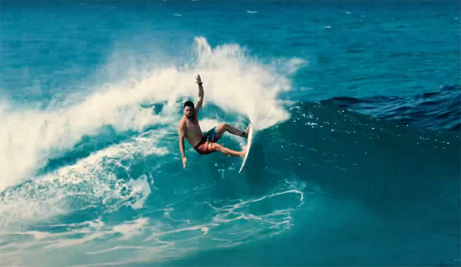 Reef Heazlewood surfing Rocky Point