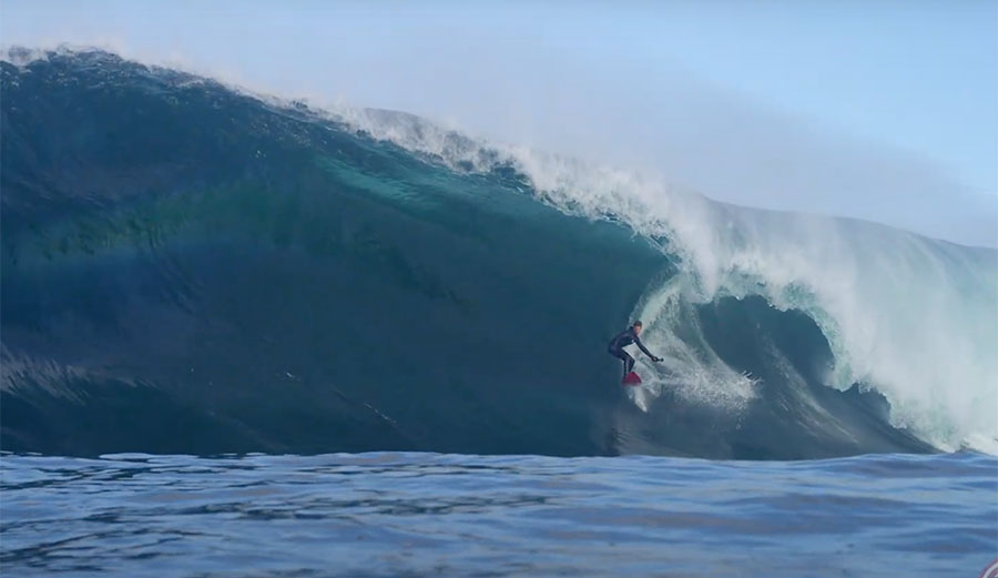 surfing at Shipstern Bluff