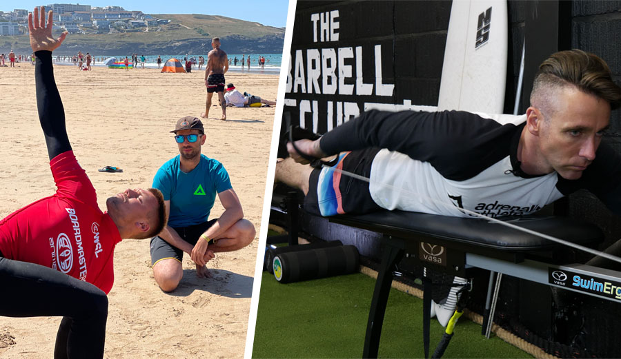 Paddle Fitness Training with Adrenaline Athlete