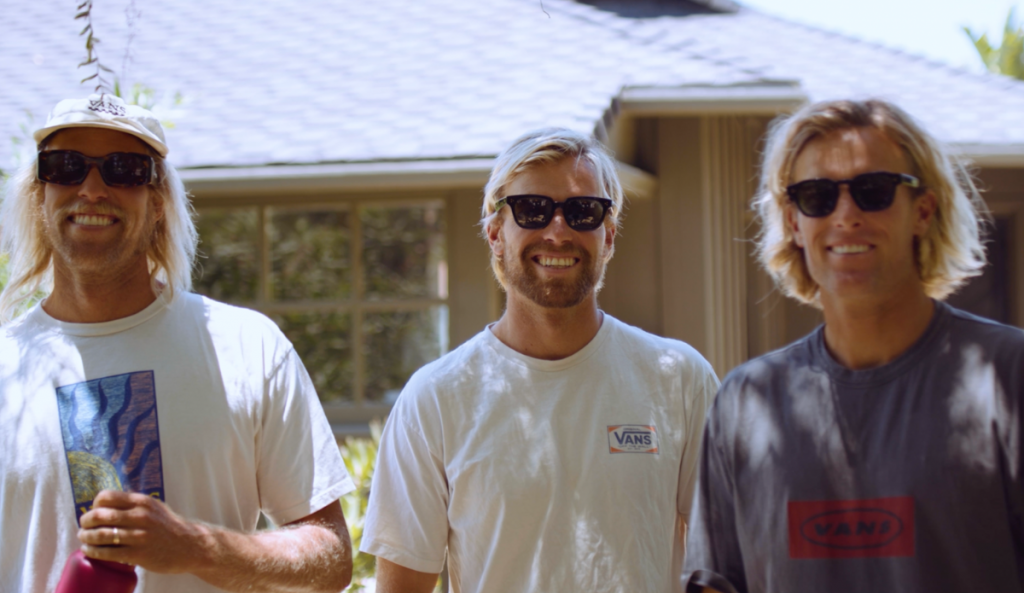 Dane Gudauskas, Tanner Gudauskas, and Pat Gudauskas.