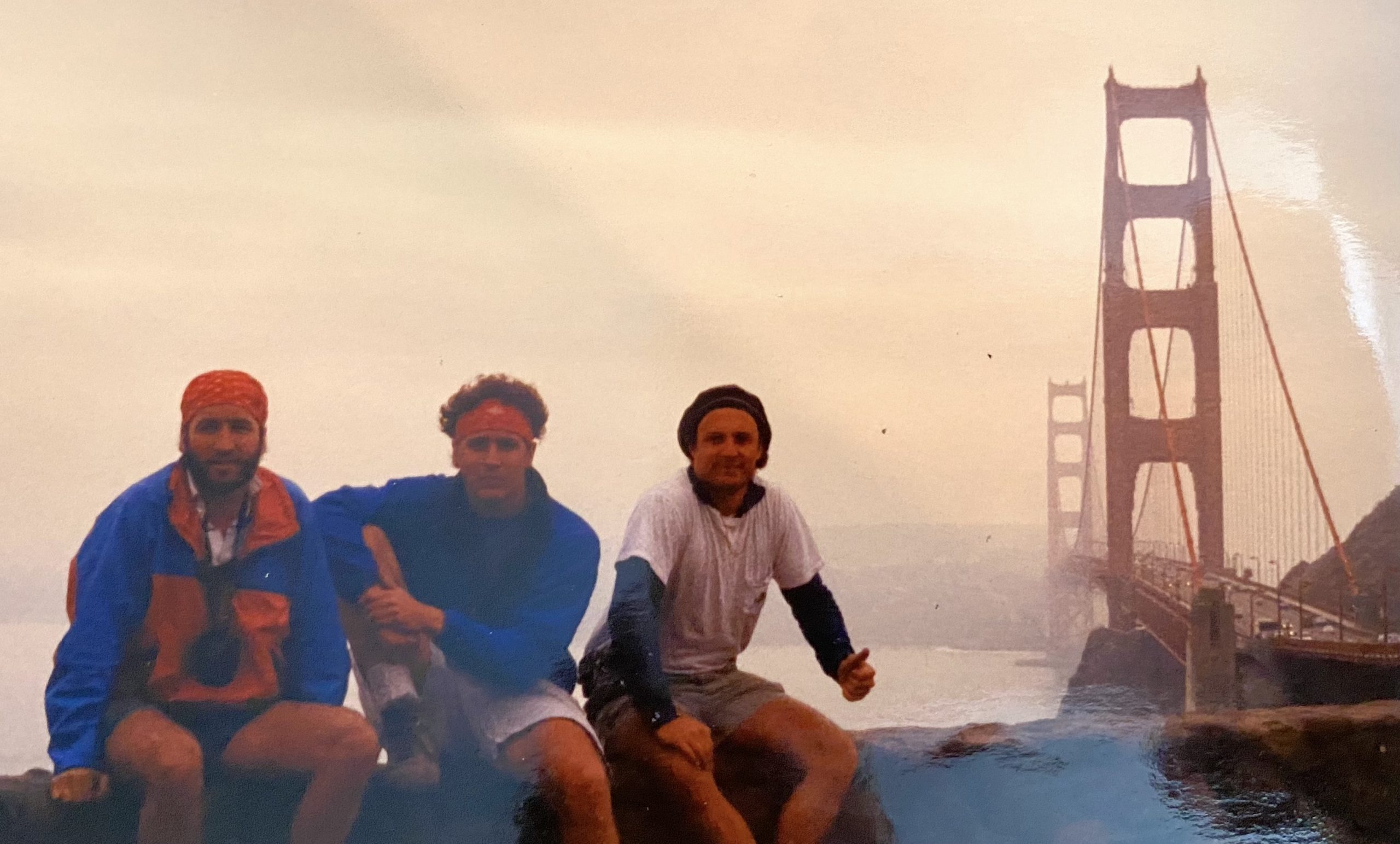Binoculars at the golden gate bridge