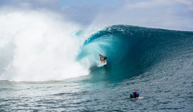 Matt McGillivray at Teahupo'o