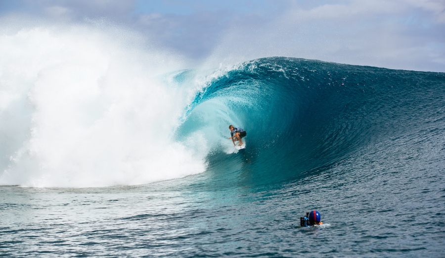 Matt McGillivray at Teahupo'o