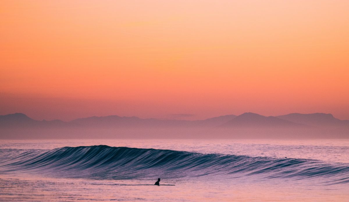 Sunset Surf by Seb Picaud