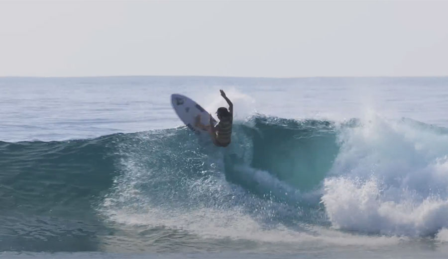 Coco Ho surfing Salina Cruz