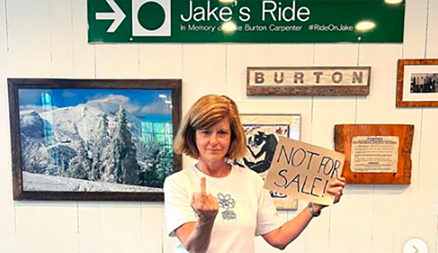 Donna Carpenter Responds to Rumor That Burton Seeks $800 Million Sale Price